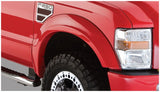 Élargisseurs de pare-chocs Bushwacker 08-10 Ford F-250 Super Duty de style d'origine, 2 pièces - Noir