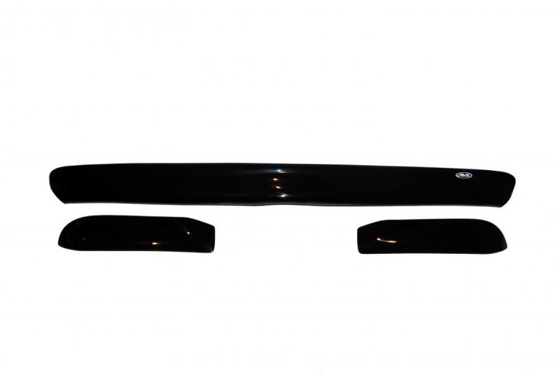 Protection de capot à profil moyen AVS 97-04 Dodge Dakota Bugflector Deluxe 3 pièces - Fumée