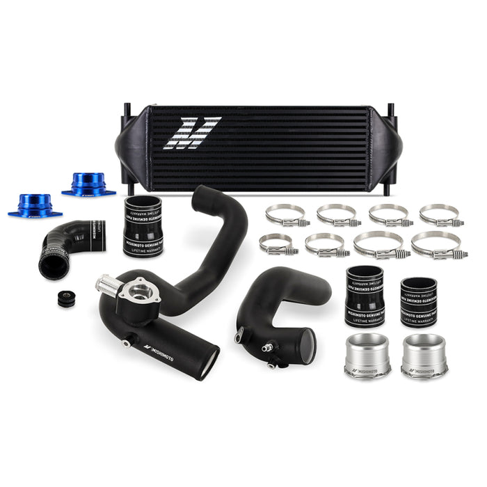 Kit refroidisseur intermédiaire Mishimoto 2021+ Ford Bronco 2,3 L - Tuyaux noirs/noyau noir