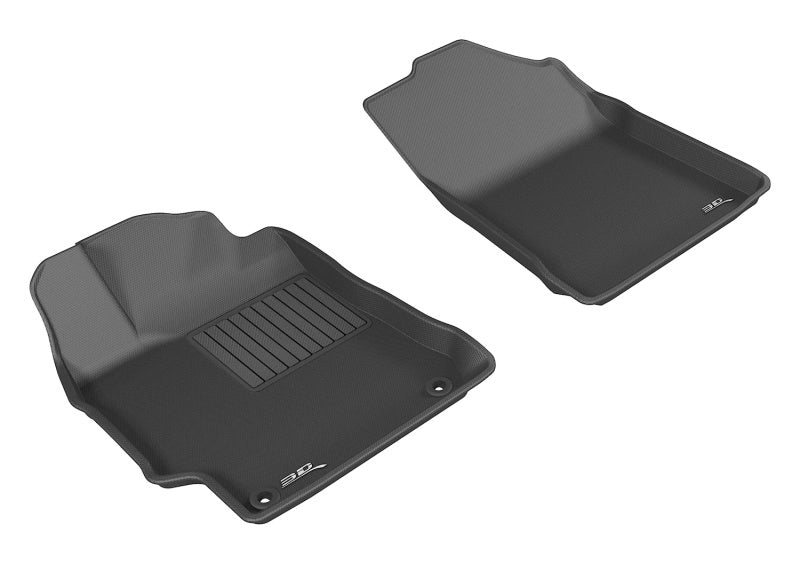 Tapis de sol 3D MAXpider pour Toyota Camry Kagu 2015-2017, 1ère rangée - Noir