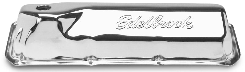 Couvercle de soupape Edelbrock Signature Series Ford 351M-400-351C CI V8 Chrome