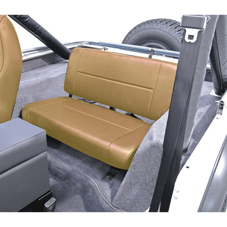 Siège arrière fixe Rugged Ridge Tan 55-95 Jeep CJ / Jeep Wrangler