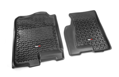 Revêtement de plancher avant Rugged Ridge noir pour Chevrolet Silverado / GMC Sierra 1500 1999-2006