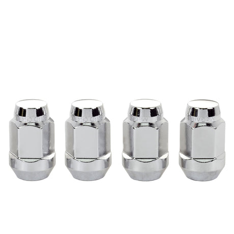 Écrou de roue hexagonal McGard (siège conique de style bombé) M14X1,5 / 22 mm hexagonal / 1,635 po de longueur (paquet de 4) - Chrome
