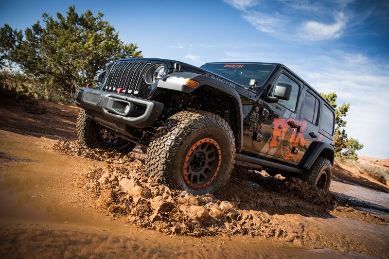 Fox 18+ Jeep JL 2.0 Factory Race Series 8,1 pouces stabilisateur ATS 23,2 pouces support d'essieu traversant externe