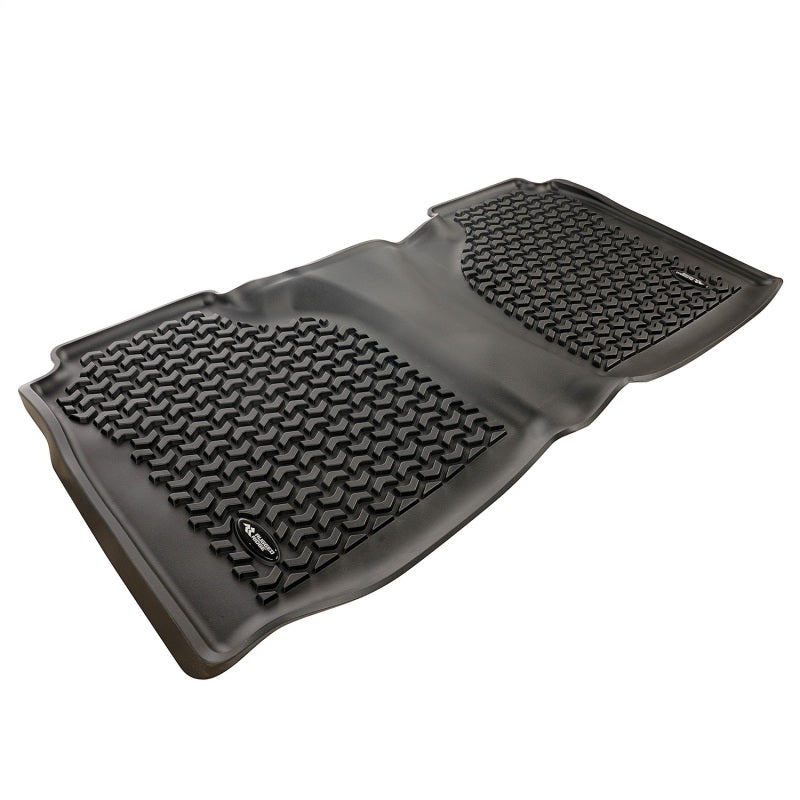Revêtement de plancher arrière Rugged Ridge noir pour Chevy Silverado Crew 2020