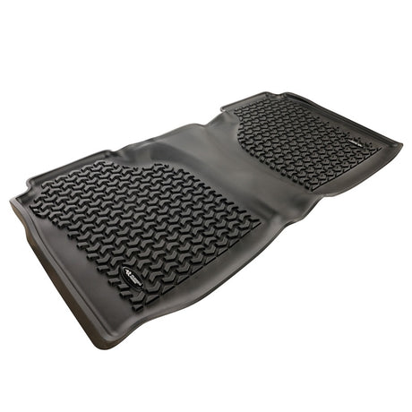 Revêtement de plancher arrière Rugged Ridge noir pour Chevy Silverado Crew 2020