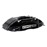 Étriers avant StopTech 08-09 BMW M3 (E92) V8 355x35 noirs ST-40 Rotors fendus/plaquettes/conduites SS