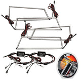Kit Halo carré Oracle Chevrolet Silverado 03-06 - ColorSHIFT VOIR LA GARANTIE
