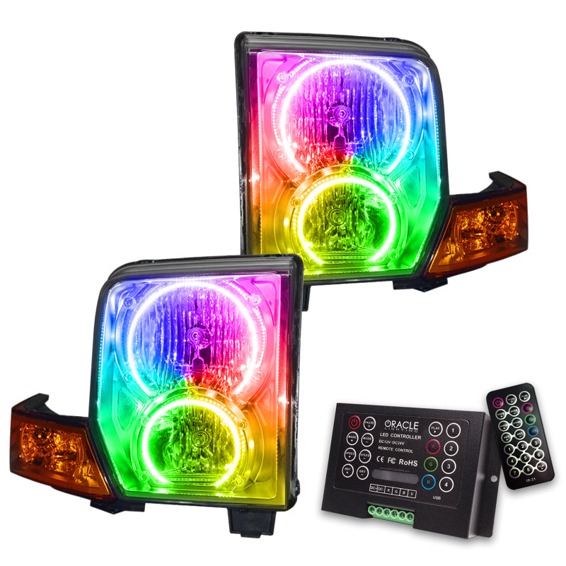 Oracle 06-10 Jeep Commander SMD HL - ColorSHIFT avec contrôleur 2.0 VOIR LA GARANTIE
