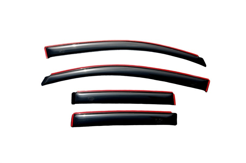 Déflecteurs de vitres avant et arrière AVS 07-12 Dodge Caliber Ventvisor 4 pièces - Fumé