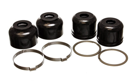 Ensemble de soufflets de rotule avant ou arrière noirs pour Hummer H1 94-06 Energy Suspension