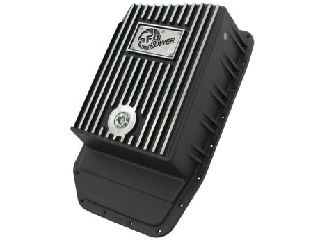 Carter de transmission de puissance aFe usiné noir 09-14 Ford 6R80 F-150 Trucks