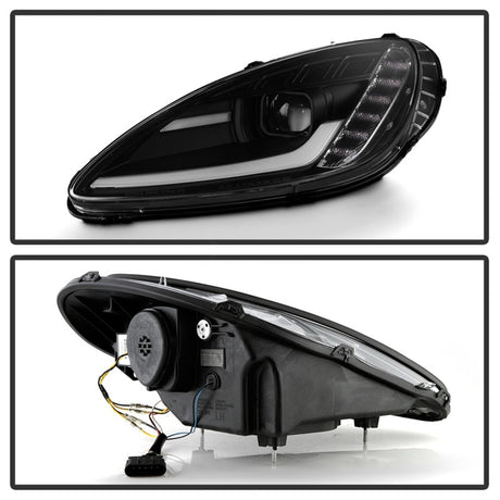 Phares à module LED haute puissance Spyder Apex Series 05-13 Chevrolet C6 Corvette