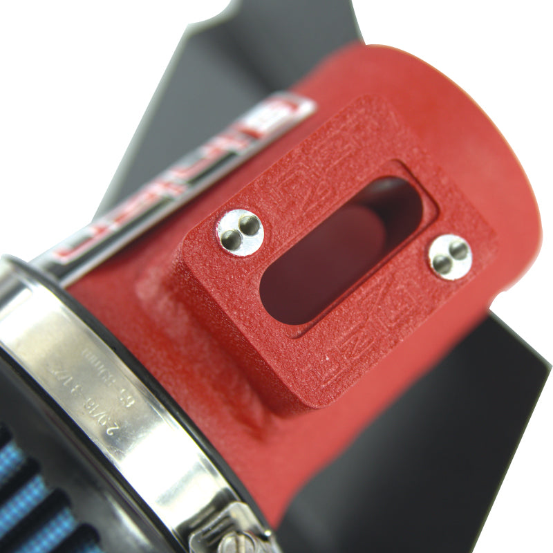 Injen 16-19 Ford Fiesta ST 1,6 L Turbo 4 cylindres Wrinkle Red Short Ram Intake avec MR Tech (commande spéciale)