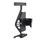 Support de cric de garde-boue avant Go Rhino 18-24 Jeep Wrangler JL/JLU/JT pour cric Xventure Gear EG - Tex. Blk
