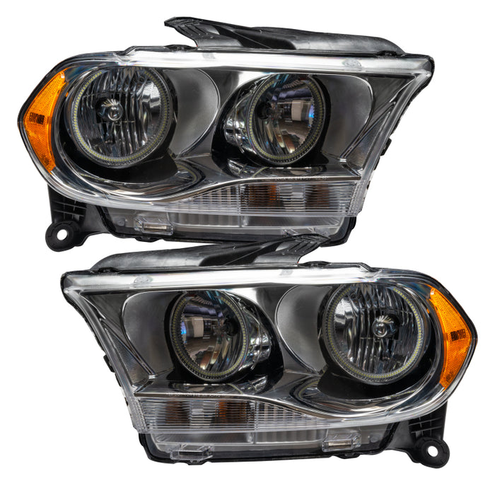 Oracle 11-13 Dodge Durango SMD HL Halogen - Chrome - ColorSHIFT w/ Simple Controller SEE WARRANTY