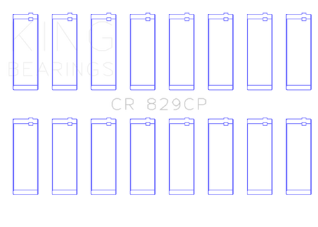 Jeu de roulements de bielle King IHC/FORD 420CI 6,9 L / 445CI 7,3 L 16 V (taille standard)