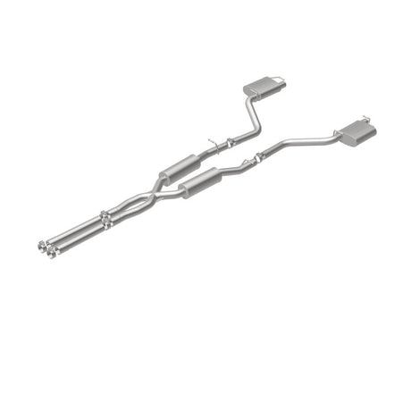 MagnaFlow Cat-Back SS 2,5 pouces à double sortie arrière divisée (embouts OEM) 15-16 Dodge/Chrysler Charger/300 5,7 L V8
