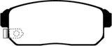 EBC 02-03 Infiniti G20 2.0 Redstuff Rear Brake Pads