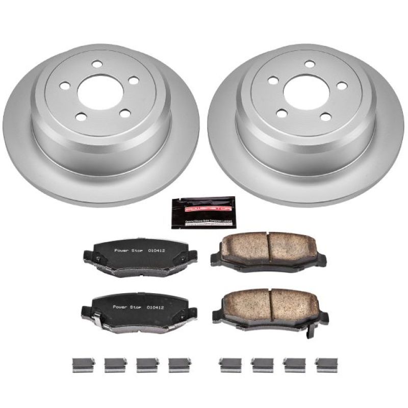 Kit de freins arrière Power Stop 07-11 Dodge Nitro Z17 Evolution Geomet avec revêtement