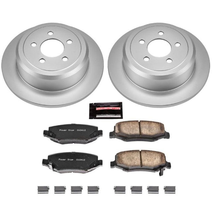 Kit de freins arrière Power Stop 07-11 Dodge Nitro Z17 Evolution Geomet avec revêtement