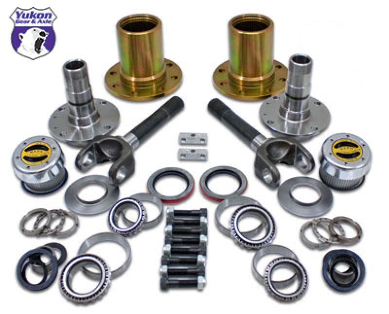 Yukon Gear Spin Free Locking Hub Conversion Kit For Dana 30/Dana 44 TJ/XJ/YJ 27 Spline/5 X 4.5