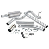 Système d'échappement Monster Banks Power 98-02 Dodge 5.9L Ext Cab - Échappement simple SS avec embout chromé