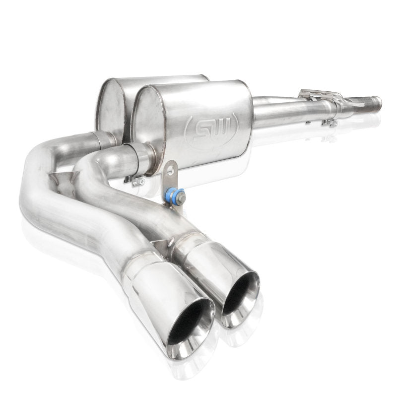 Stainless Works Chevy Silverado/GMC Sierra 2007-16 5.3L/6.2L Exhaust Before Passenger Rear Tire Exit