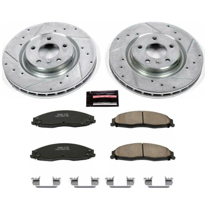 Power Stop 05-08 Pontiac Grand Prix Front Z23 Evolution Sport Brake Kit