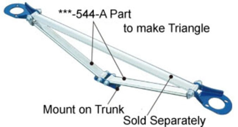 Barre anti-rapprochement arrière Cusco OS-T SXE10 IS300