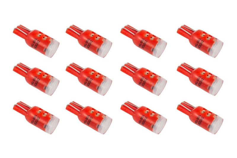 Ampoule LED Diode Dynamics 194 HP5 LED - Rouge Lot de 12