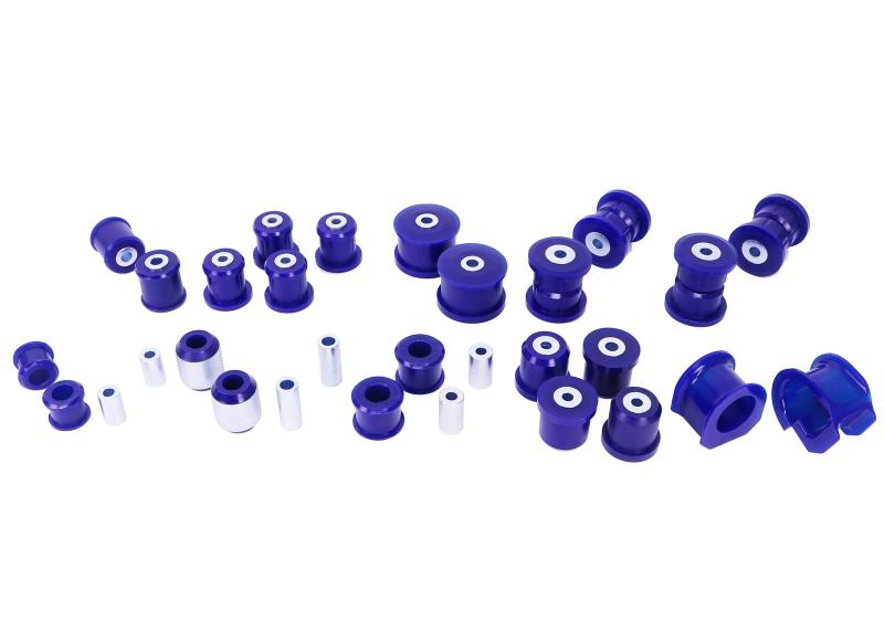 Kit de bagues de base avant/arrière pour véhicule SuperPro 1993 Mazda RX-7 - Alignement standard