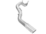 Échappement arrière en acier aluminisé DPF aFe Atlas 5 pouces Dodge RAM Diesel 13-14 6,7 L (td) Mega Cab avec embout poli