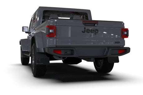 Garde-boue noir Rally Armor 19-23 Jeep JT Gladiator Mojave/Rubicon avec logo vert armée