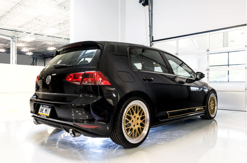 Échappement AWE Tuning VW MK7 GTI Track Edition - Embouts chromés argentés