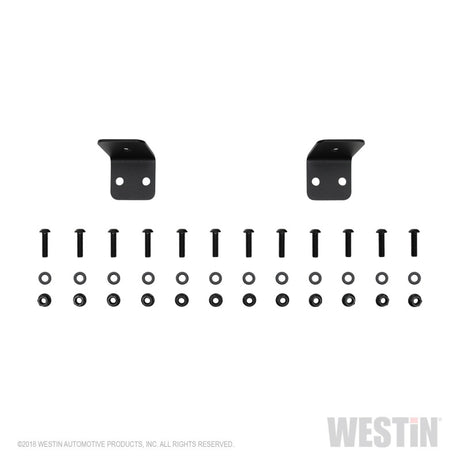 Déplacement de roue de secours Westin 18-19 Jeep Wrangler JL WJ2 - Noir texturé