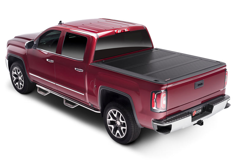 Cabine multiplace BAK 2023+ Chevy Colorado avec caisse de 5,2 pieds et revêtement FiberMax BAKFlip