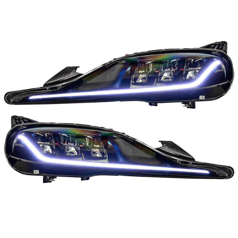 Oracle 20-21 Toyota Supra GR RGB+A Headlight DRL Upgrade Kit - ColorSHIFT w/o Cntrl