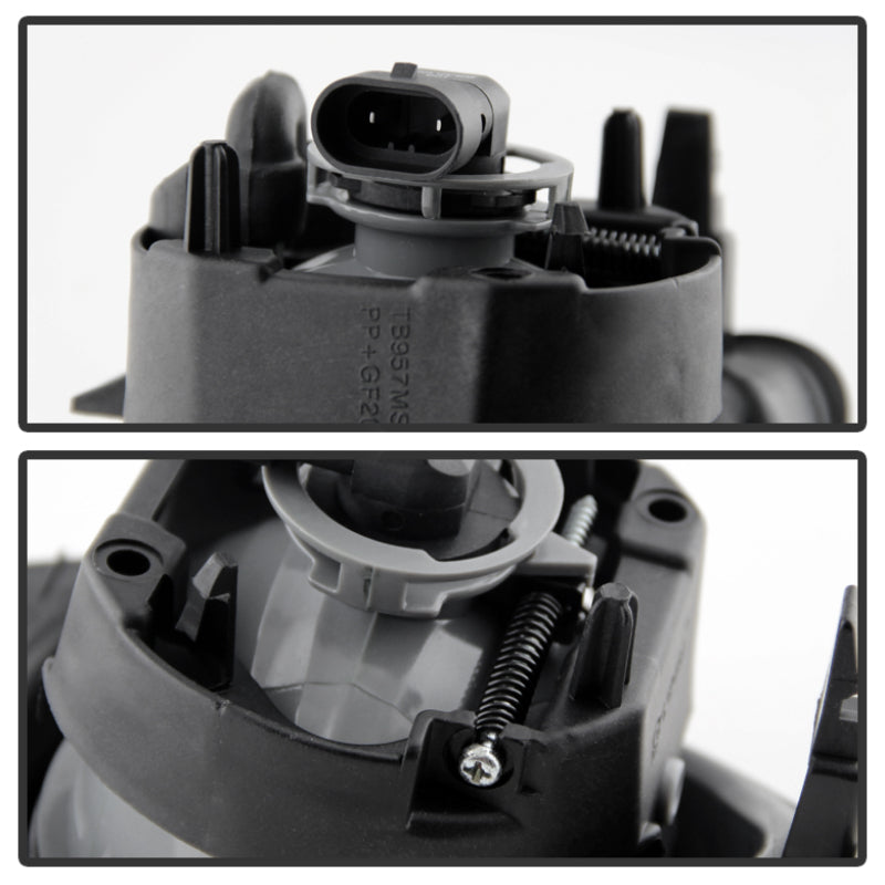 Feu antibrouillard OEM Spyder Dodge Grand Caravan 2011-2015 avec interrupteur universel - Transparent FL-DGC2011-C