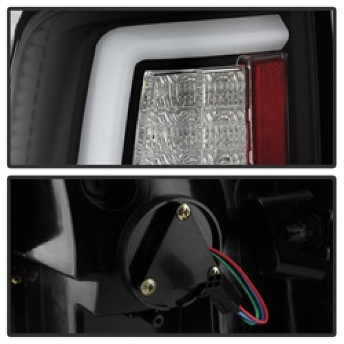 Feux arrière à DEL pour Dodge Ram 2013-2014 Spyder - Noir ALT-YD-DRAM13V2-LED-BK