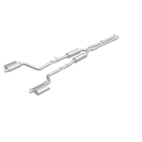 MagnaFlow Cat-Back SS 2,5 pouces à double sortie arrière divisée (embouts OEM) 15-16 Dodge/Chrysler Charger/300 5,7 L V8