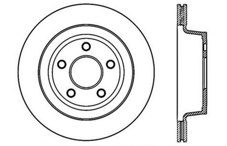 Disque de frein sport fendu et percé StopTech
