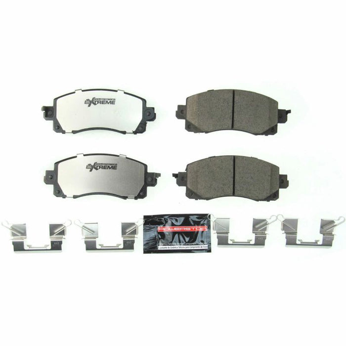 Plaquettes de frein Power Stop 18-19 Subaru Crosstrek Z26 Extreme Street avant avec matériel