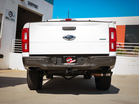 Échappement arrière aFe Apollo GT Series 3 pouces 409 SS pour Ford Ranger 2,3 L 2019 avec embouts noirs