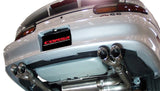 Corsa 98-02 Chevrolet Camaro Cabriolet Z28 5.7L V8 LS1 Échappement sport poli Cat-Back