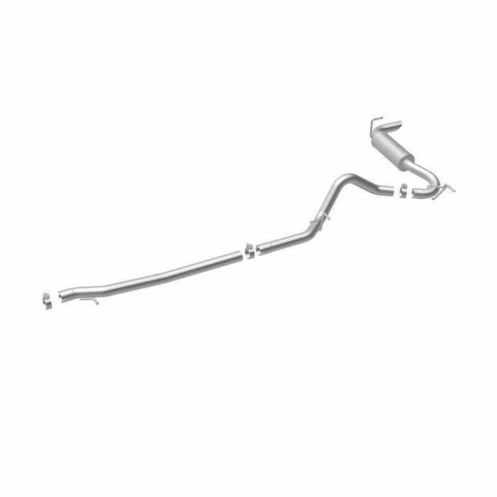 Échappement hautes performances MagnaFlow 12-14 Jeep Wrangler 4 portes avec sortie P/S arrière simple et droite en acier inoxydable C/B