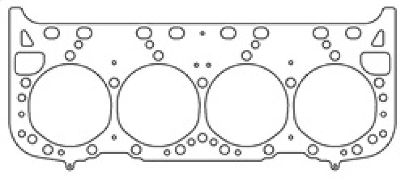 Cometic 92-96 GM LT1 Small Block 4.100 pouces d'alésage .027 pouces MLS joint de culasse (avec poches de soupape)