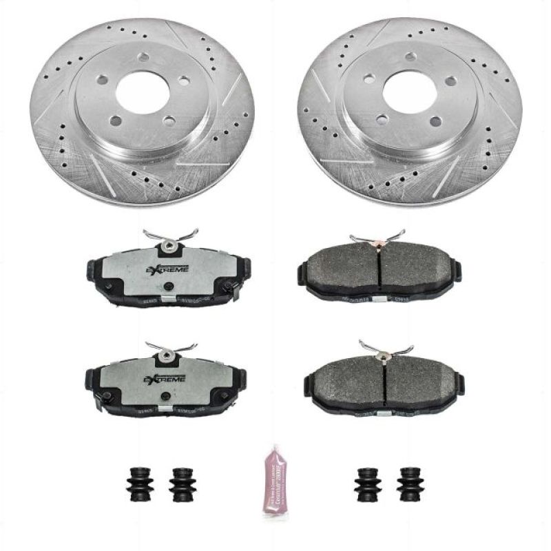 Kit de freins arrière Power Stop 11-14 pour Ford Mustang Z26 Street Warrior
