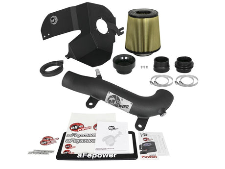 Système d'admission d'air froid aFe Magnum FORCE Stage-2 XP Pro-GUARD 7 pour Jeep Wrangler (JL) 2018+ V6 3,6 L